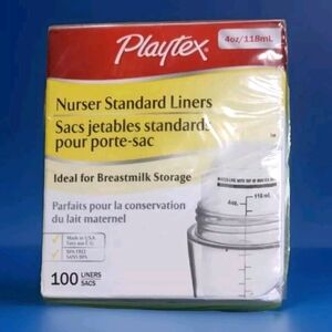 Playtex Nurser Standard Liners 100 Liners